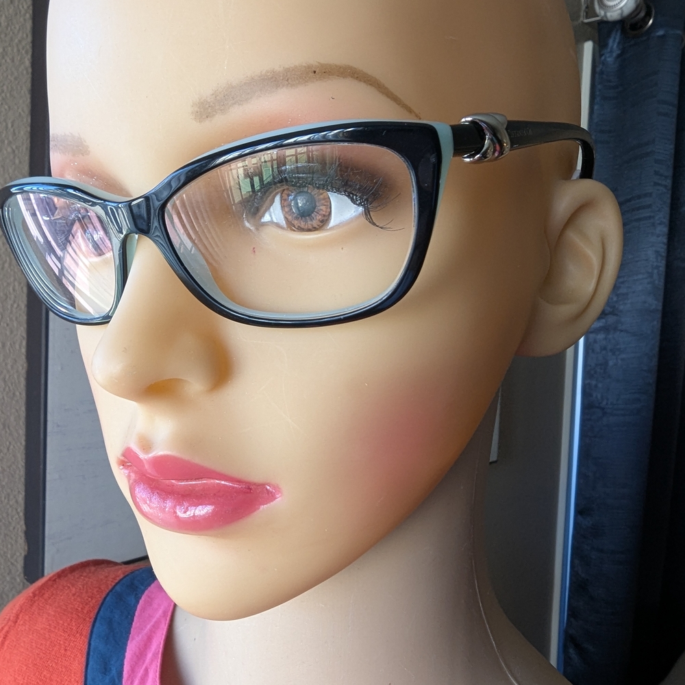 Tiffany & Co.TF 2074 Black and Blue Women's Glasses - Picture 4 of 10